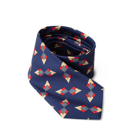 Giorgio Armani Blue Silk Ties & Bowty - Hilstor