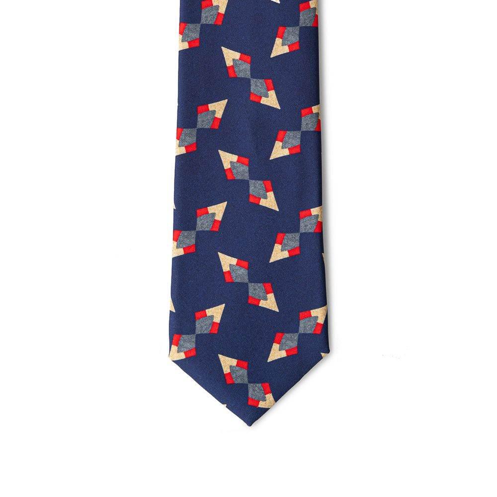 Giorgio Armani Blue Silk Ties & Bowty - Hilstor