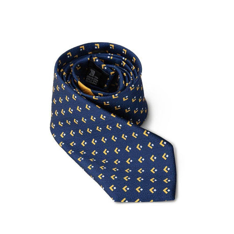 Giorgio Armani Blue Silk Ties & Bowty - Hilstor