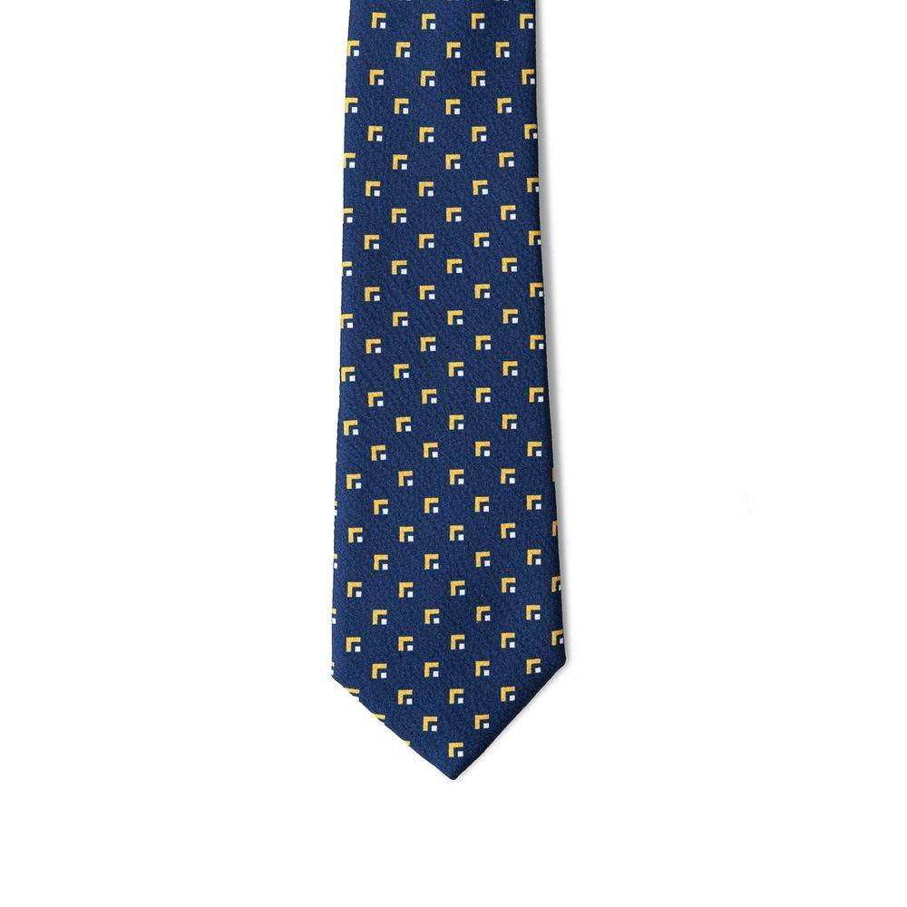 Giorgio Armani Blue Silk Ties & Bowty - Hilstor