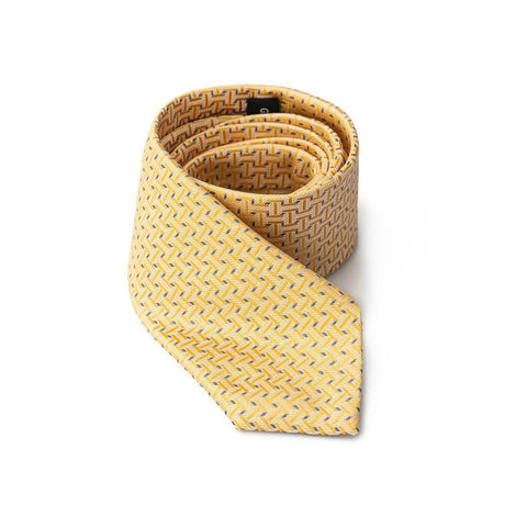 Giorgio Armani Yellow Silk Ties & Bowty - Hilstor
