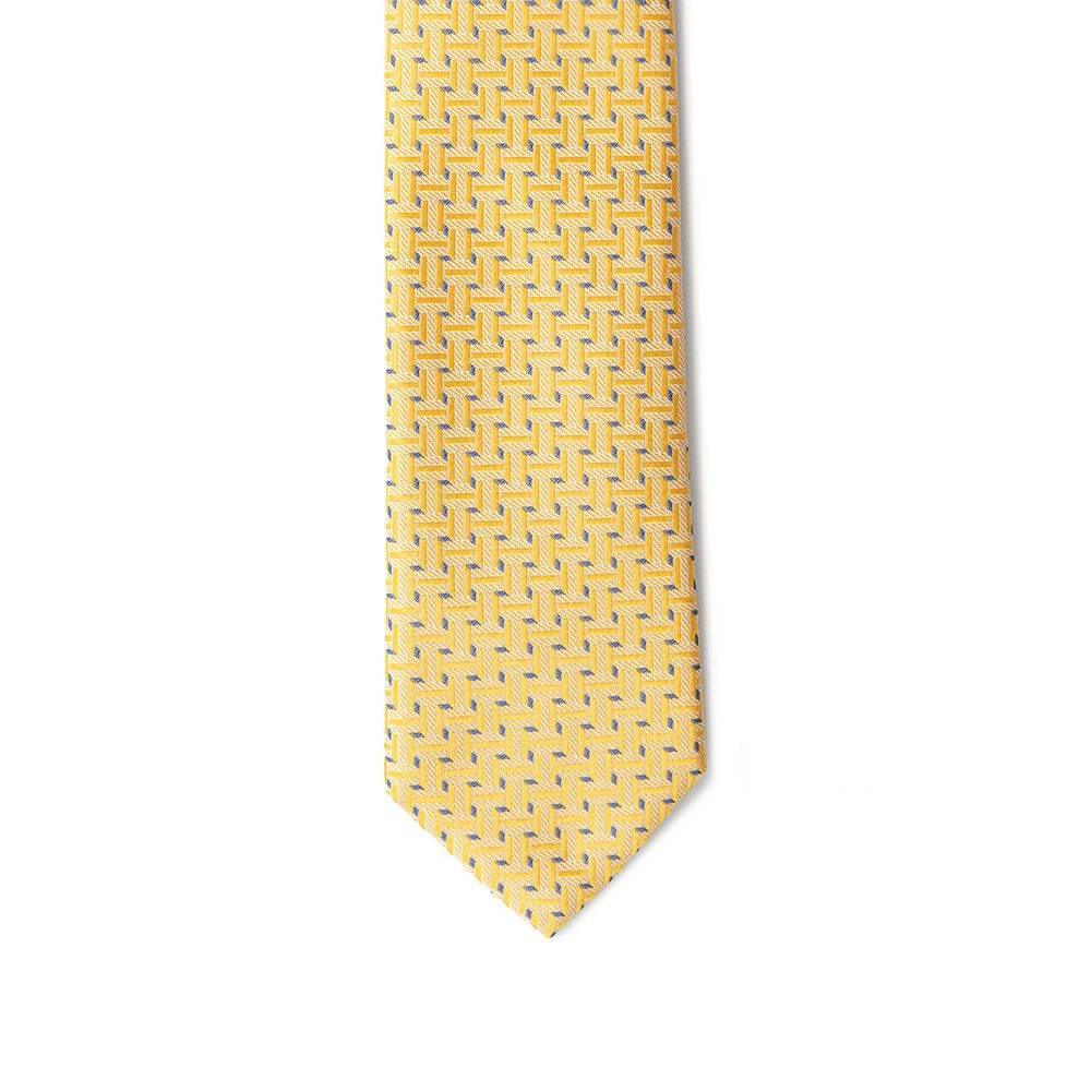 Giorgio Armani Yellow Silk Ties & Bowty - Hilstor