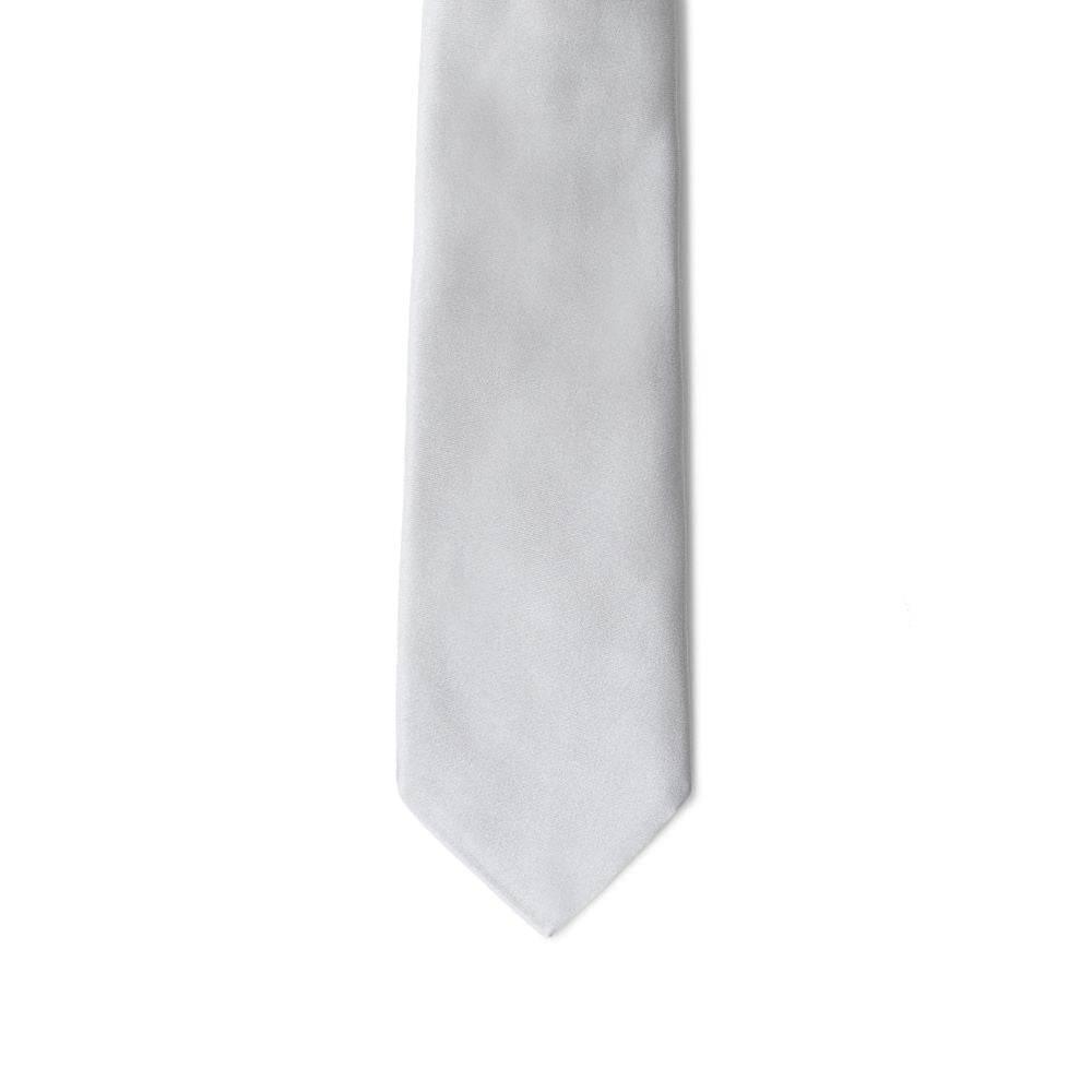 Giorgio Armani Silver Silk Ties & Bowty - Hilstor