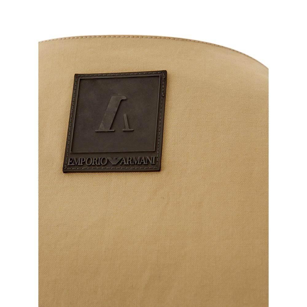 Emporio Armani Elegant Cotton Brown Shirt for Men - Hilstor