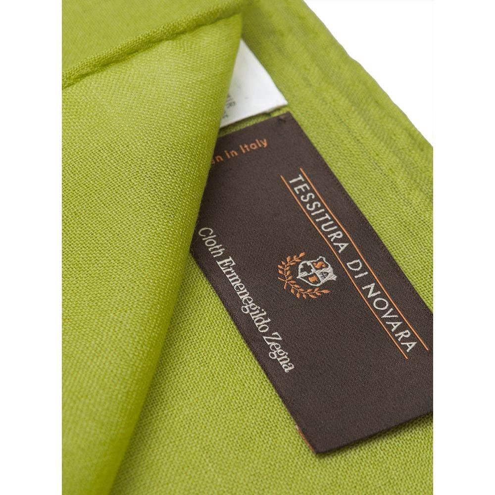 Tessitura di Novara Green Cashemere Scarf - Hilstor