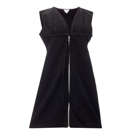 Bottega Veneta Elegant Black Viscose Dress Essentials - Hilstor