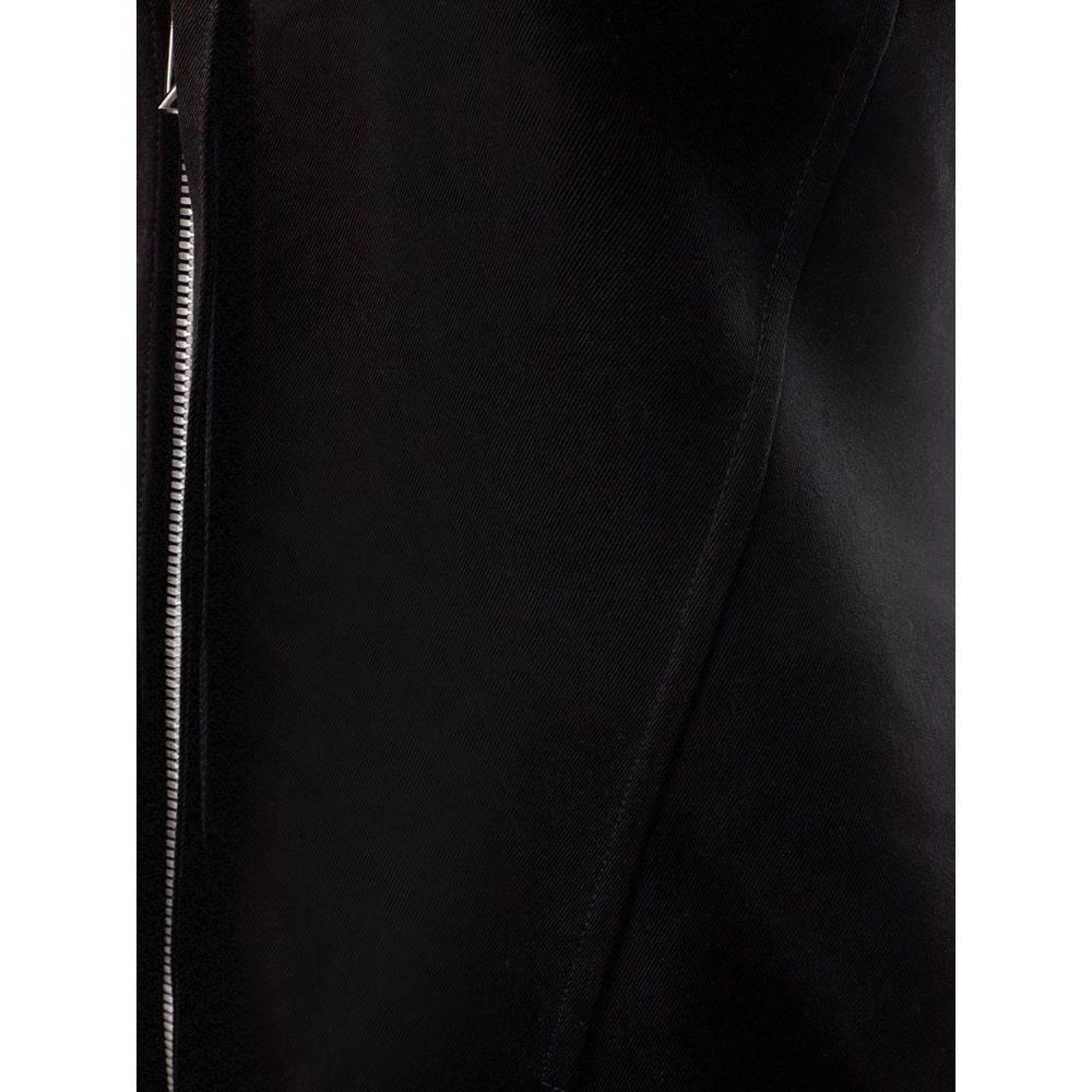 Bottega Veneta Elegant Black Viscose Dress Essentials - Hilstor