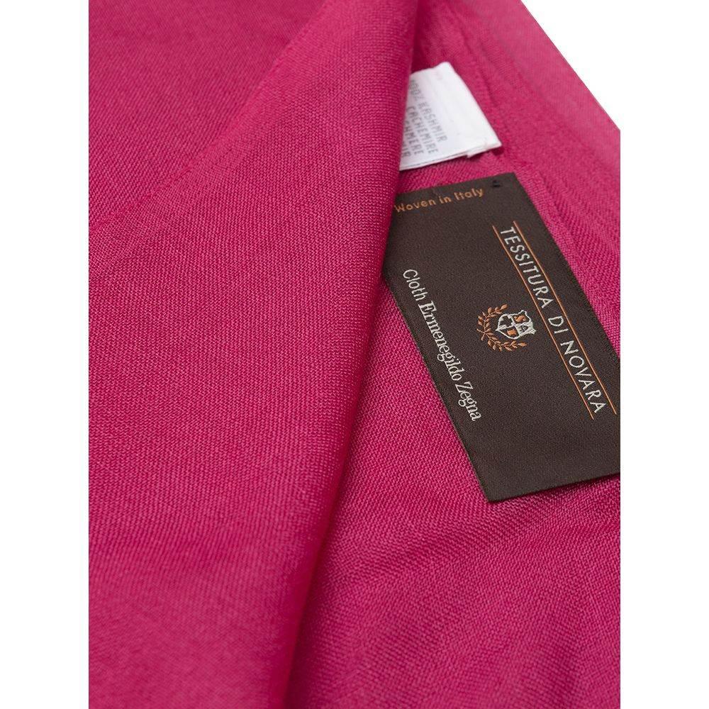 Tessitura di Novara Pink Cashemere Scarf - Hilstor