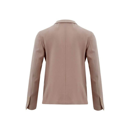 Lardini Elegant Gray Italian Polyester Jacket for Women - Hilstor