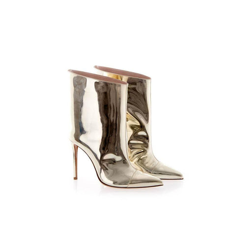 Alexandre Vauthier Multicolor Leather Patent Boot - Hilstor