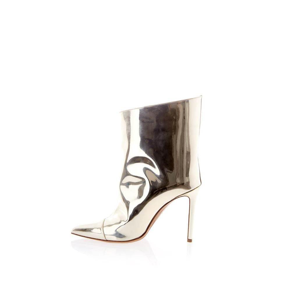Alexandre Vauthier Multicolor Leather Patent Boot - Hilstor