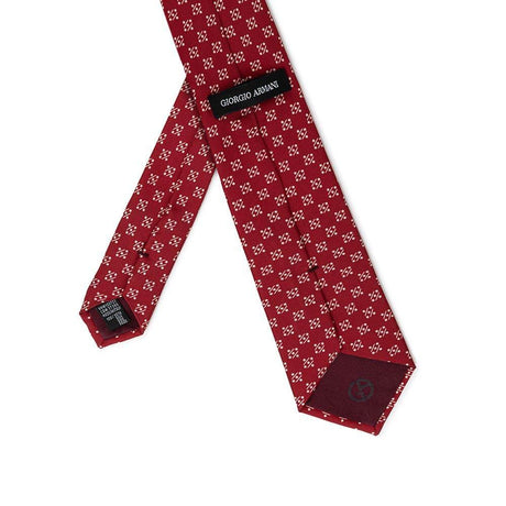 Giorgio Armani Red Silk Ties & Bowty - Hilstor