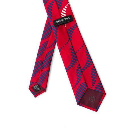 Giorgio Armani Red Silk Ties & Bowty - Hilstor