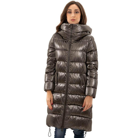 Herno Silver Viscose Jackets & Coat - Hilstor