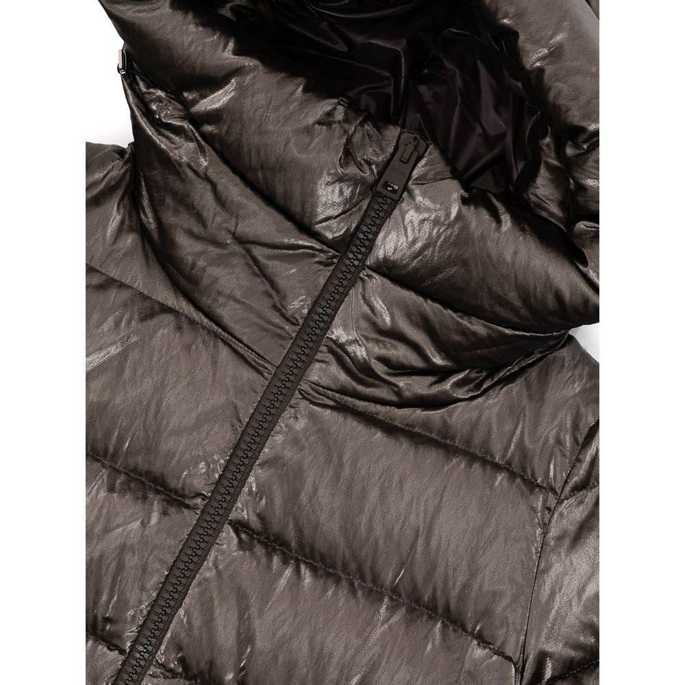 Herno Silver Viscose Jackets & Coat - Hilstor