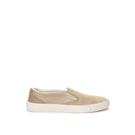 Dior Beige Leather Sneaker - Hilstor