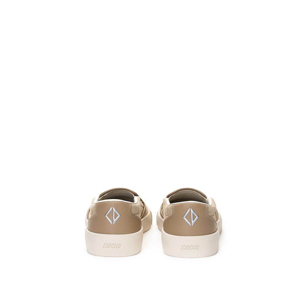 Dior Beige Leather Sneaker - Hilstor