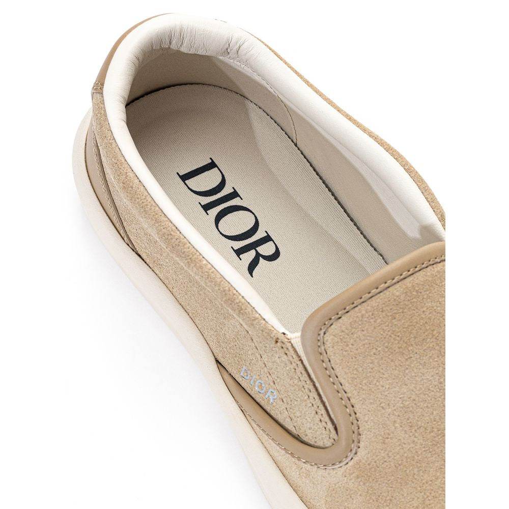 Dior Beige Leather Sneaker - Hilstor