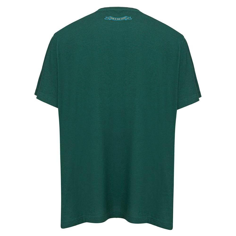 Dsquared² Green Cotton T-Shirt - Hilstor