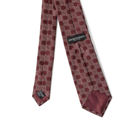 Emporio Armani Red Silk Ties & Bowty - Hilstor