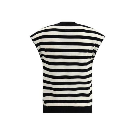 Dolce & Gabbana Striped knit Vest - Hilstor