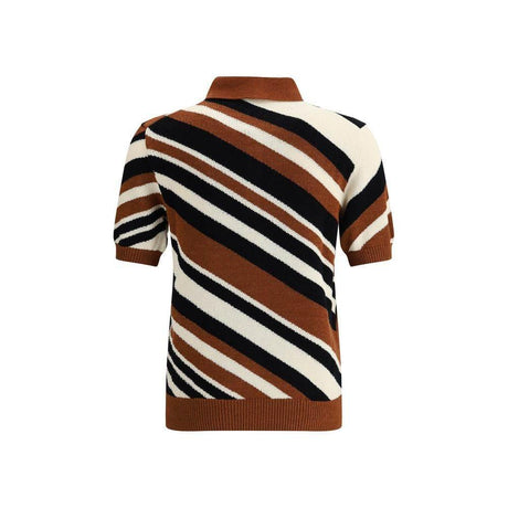 Dolce & Gabbana Striped Polo Shirt - Hilstor