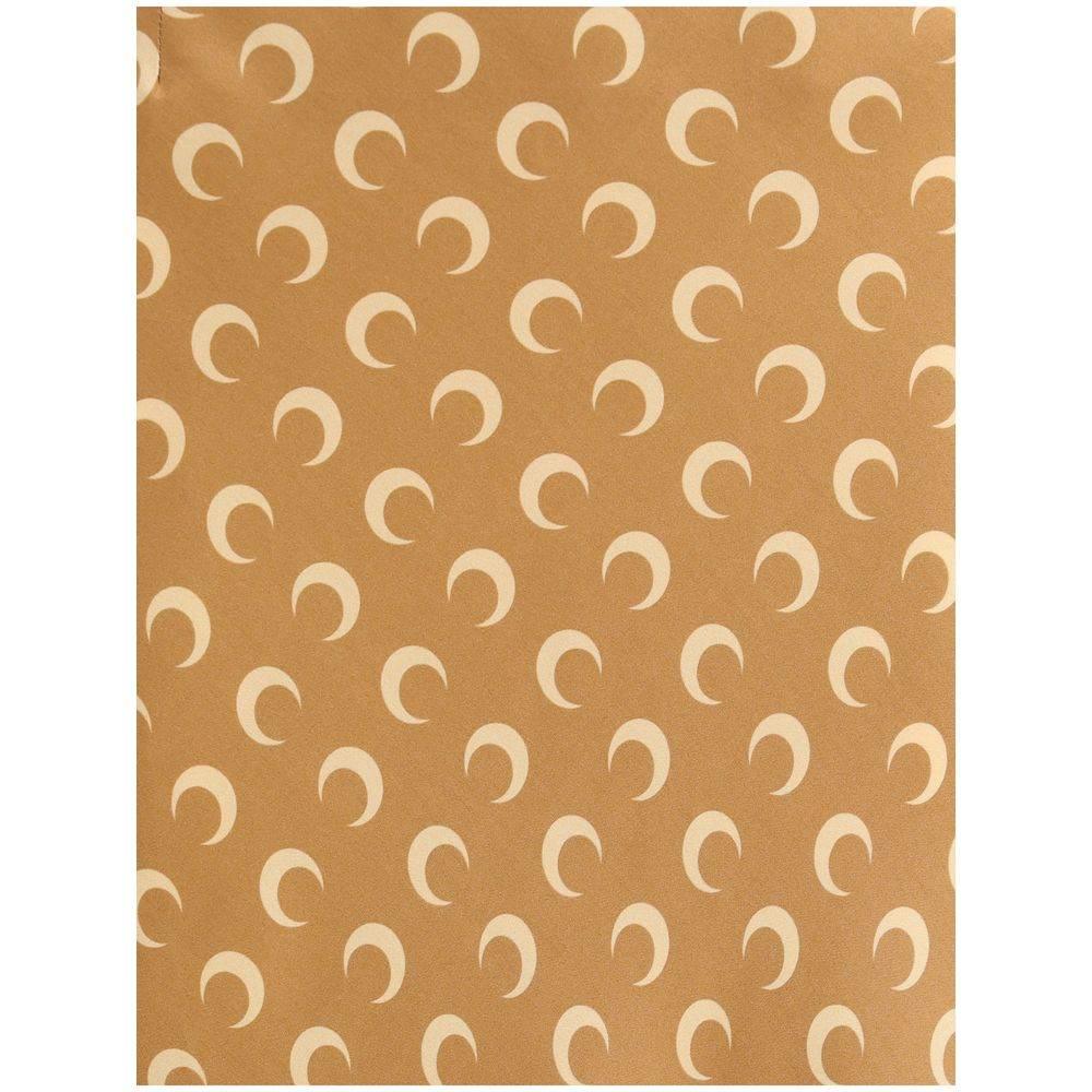 Marine Serre Moon satin midi Skirt - Hilstor