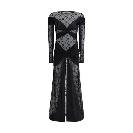 Marine Serre Draped Long Dress - Hilstor