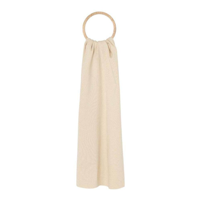 Calvin Klein Cream Recycled Polyester Scarf - Hilstor