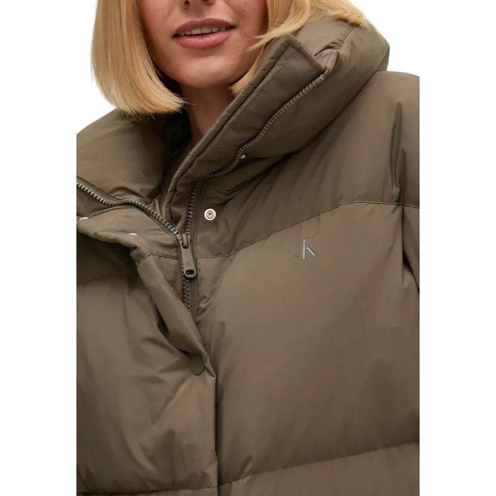 Calvin Klein Jeans Gray Polyester Jackets & Coat - Hilstor