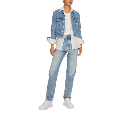 Calvin Klein Jeans Light Blue Cotton Slim Fit Jean - Hilstor