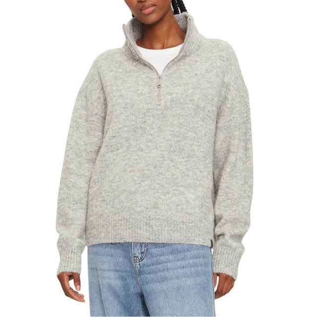 Calvin Klein Jeans Gray Polyester Cardigan - Hilstor
