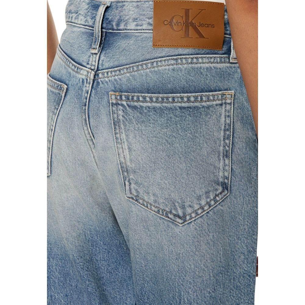 Calvin Klein Jeans Light Blue Cotton Slim Fit Jean - Hilstor