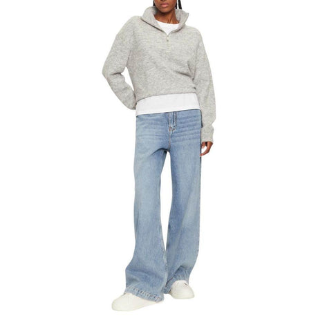 Calvin Klein Jeans Gray Polyester Cardigan - Hilstor