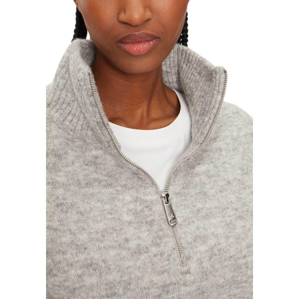 Calvin Klein Jeans Gray Polyester Cardigan - Hilstor