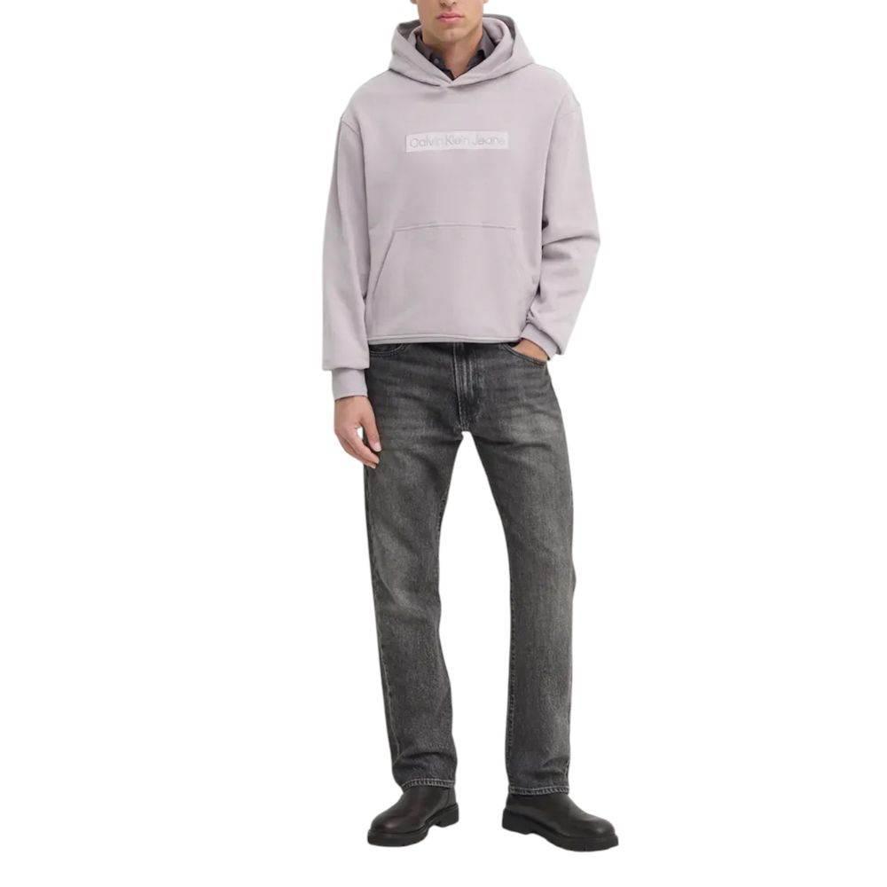 Calvin Klein Jeans Purple Cotton Hoody - Hilstor