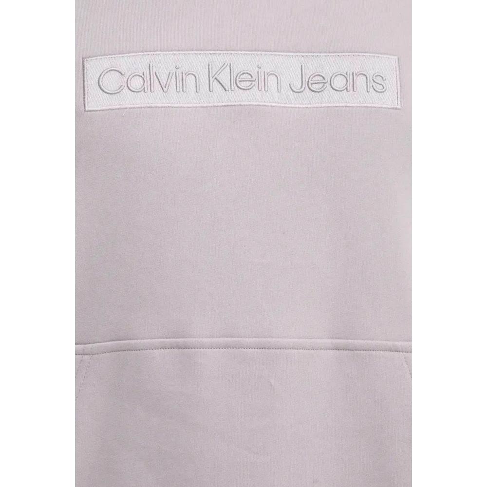 Calvin Klein Jeans Purple Cotton Hoody - Hilstor
