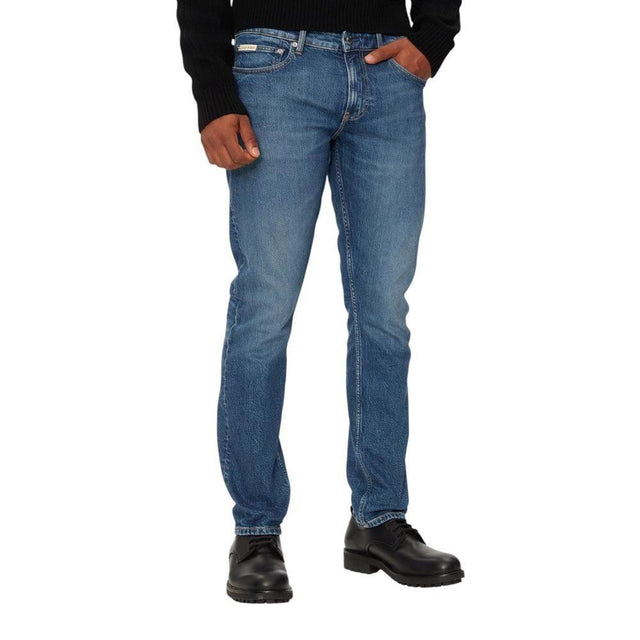 Calvin Klein Jeans Blue Cotton Skinny Jean - Hilstor