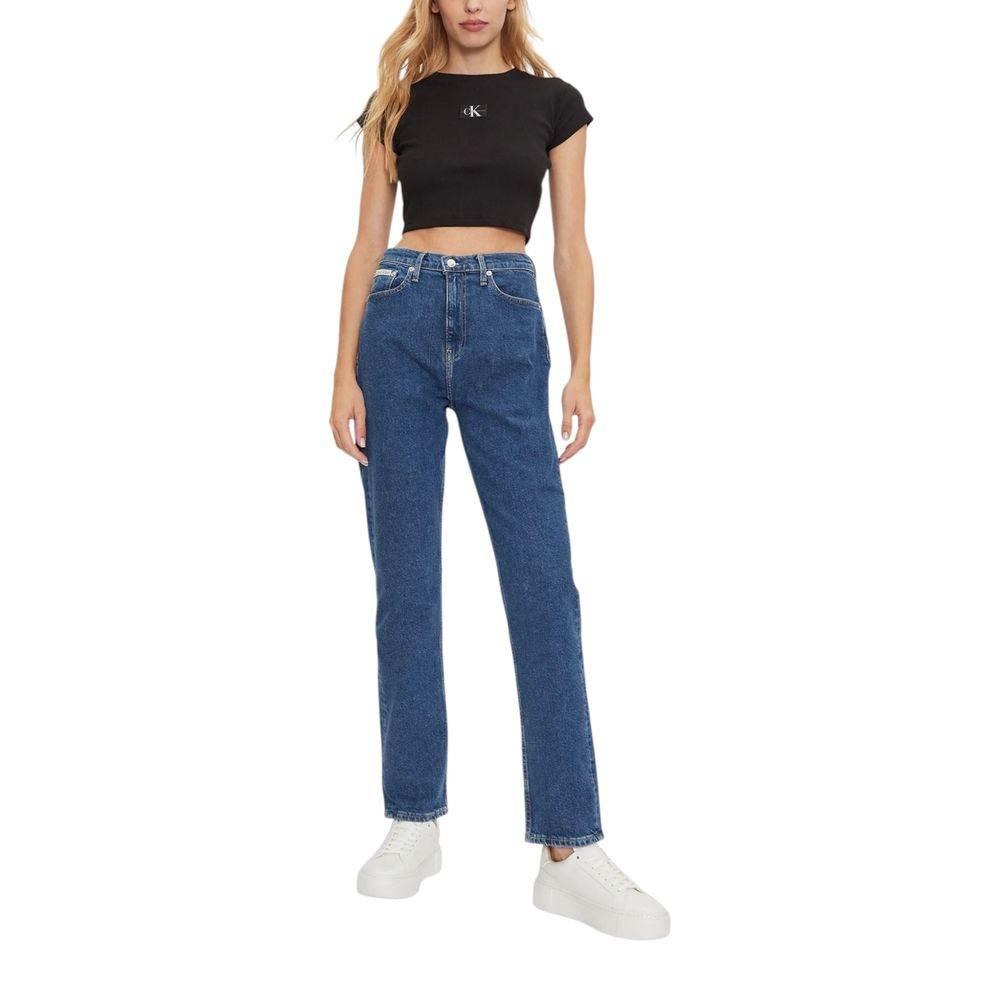 Calvin Klein Jeans Blue Cotton Jeans & Pant - Hilstor