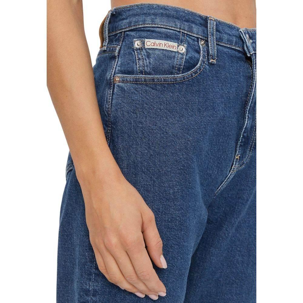 Calvin Klein Jeans Blue Cotton Jeans & Pant - Hilstor