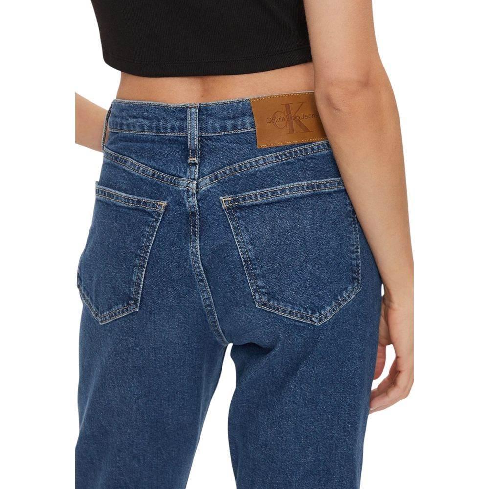 Calvin Klein Jeans Blue Cotton Jeans & Pant - Hilstor