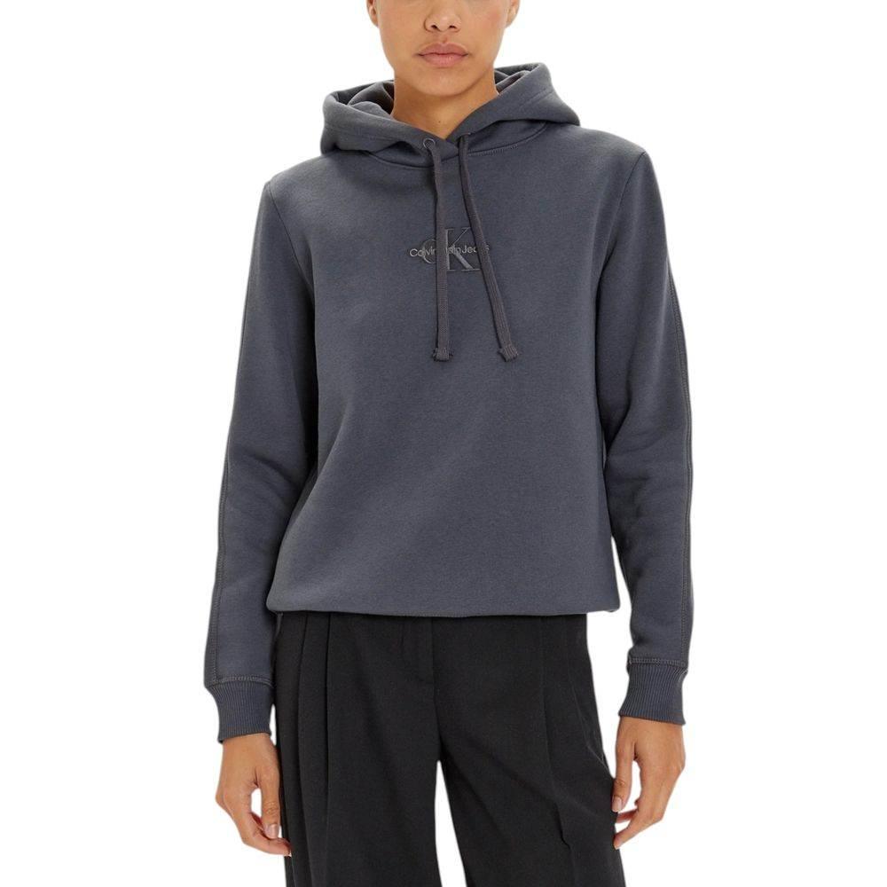 Calvin Klein Jeans Gray Cotton Sweater - Hilstor
