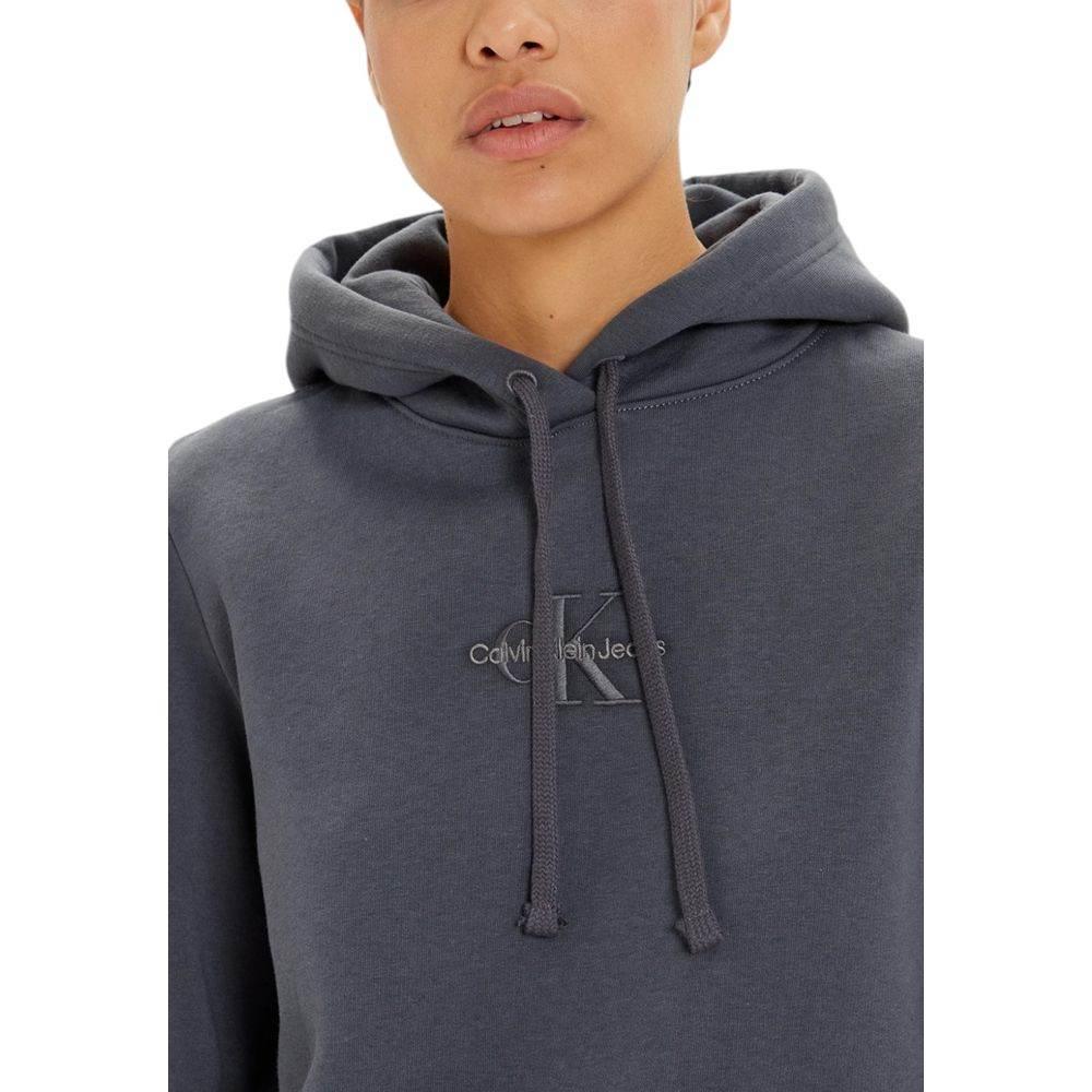 Calvin Klein Jeans Gray Cotton Sweater - Hilstor