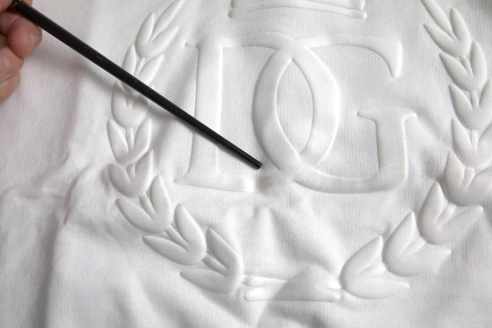 Dolce & Gabbana White Cotton Hooded Pullover Sweatshirt Sweater - Hilstor