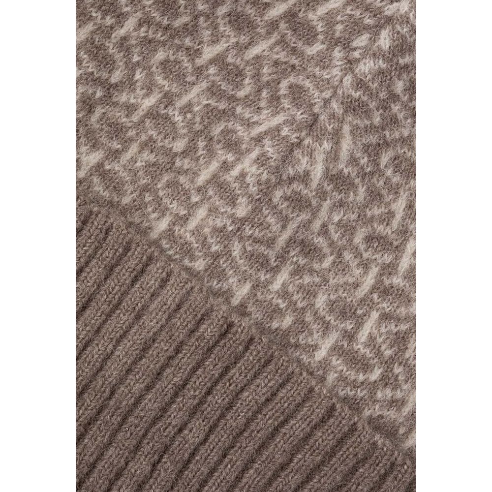 Calvin Klein Beige alpaka læderhat