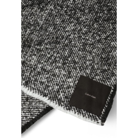 Calvin Klein sort og hvid polyester tørklæde