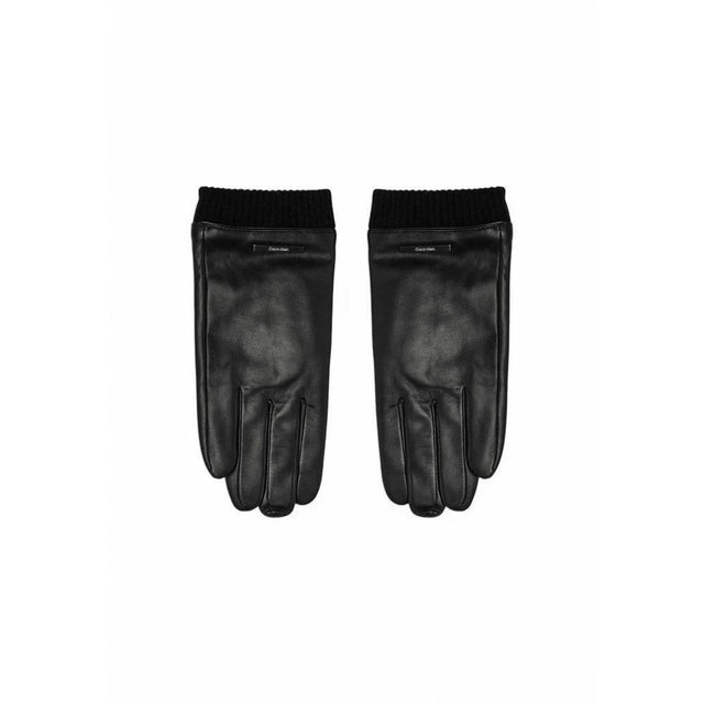 Calvin Klein Black Leather Glove - Hilstor