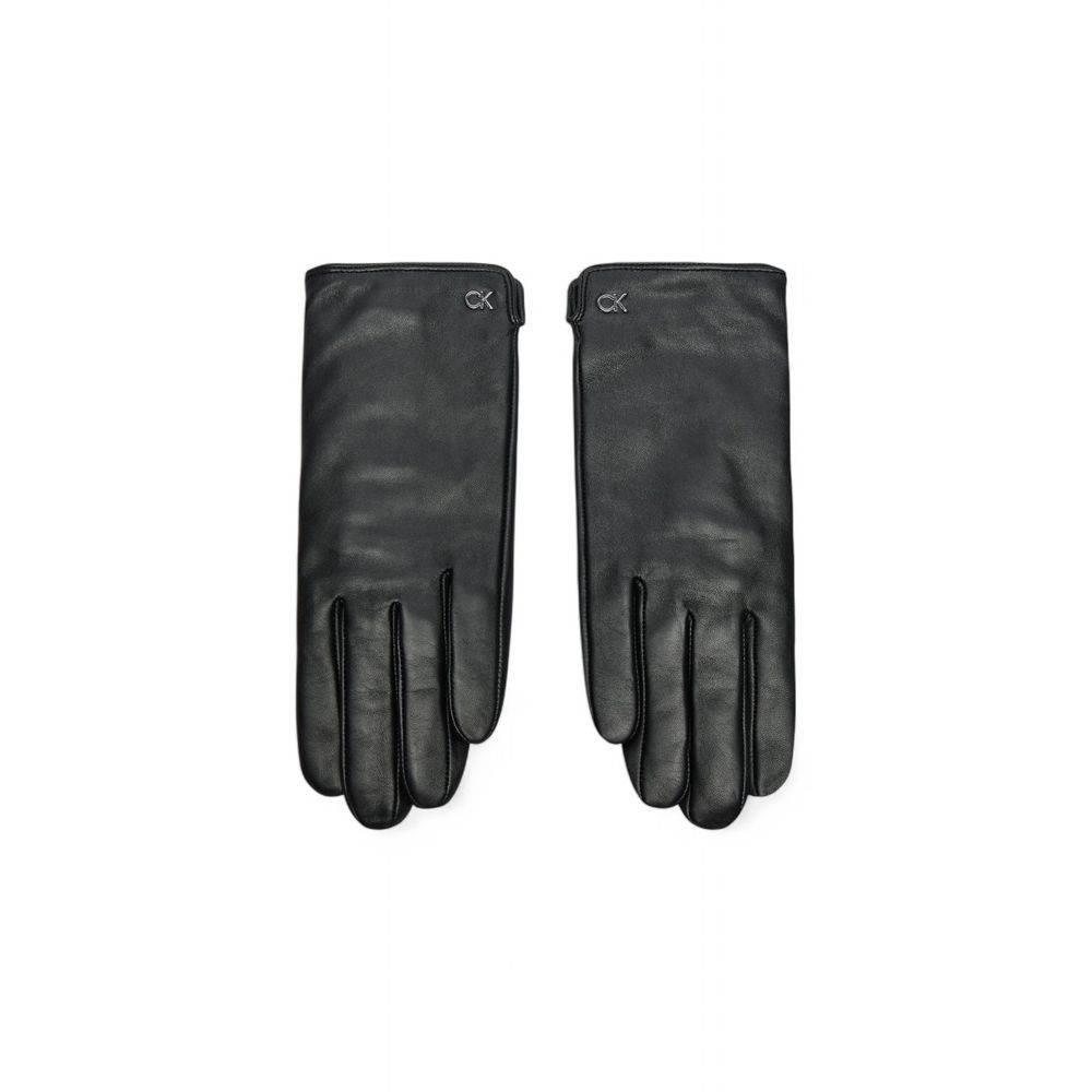 Calvin Klein Black Leather Glove - Hilstor
