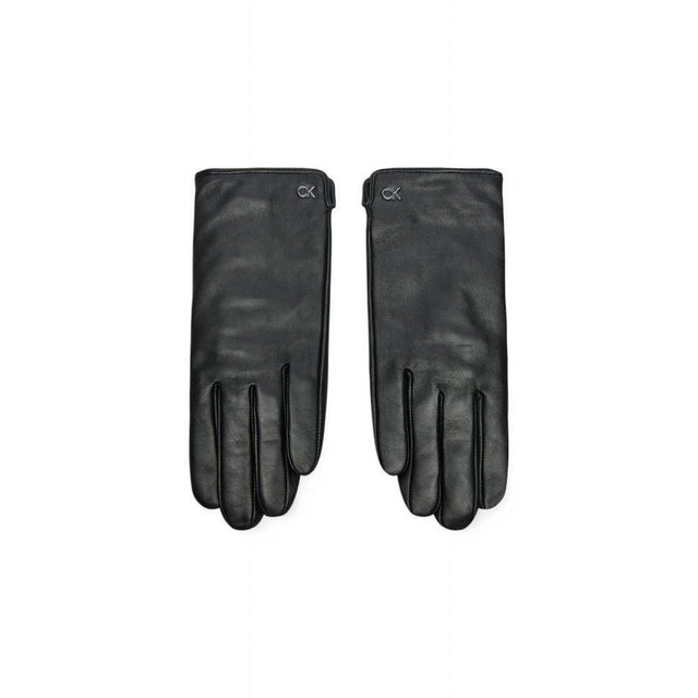 Calvin Klein Black Leather Glove - Hilstor
