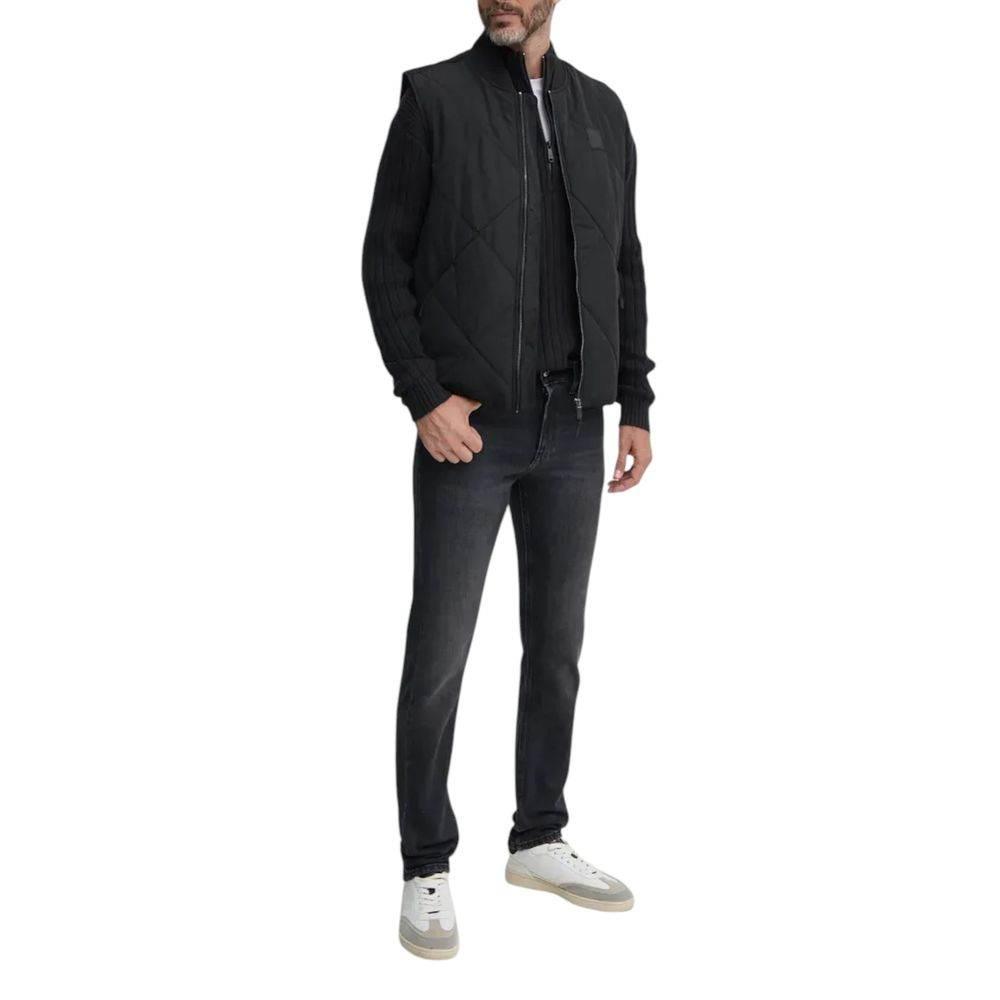 Calvin Klein Jeans Black Cotton Cardigan - Hilstor